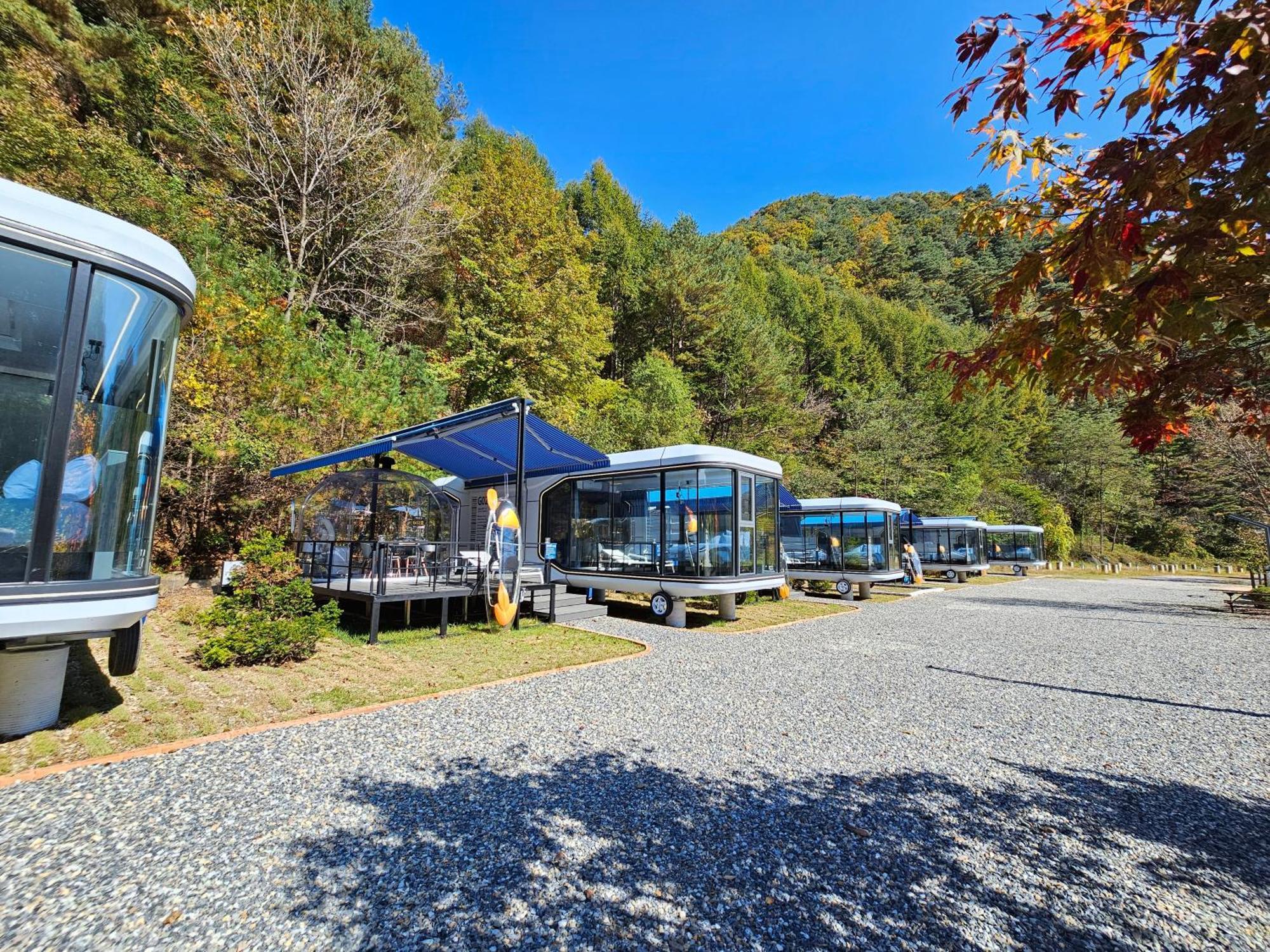 Galaxy X Hotel Type Caravan Glamping & Pension 평창 외부 사진